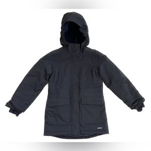 NWOT: Little Kids Squall Waterproof Winter Parka, Black, Size L (6x-7)